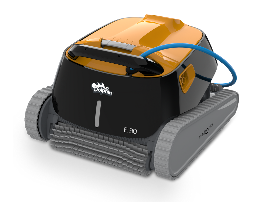 Dolphin E30 Poolroboter Maytronics für Boden- und Wandreinigung | vollautomatisch | für Becken bis 12,0 x 6,0 m | leistungsstarke Aktiv-Bürsten