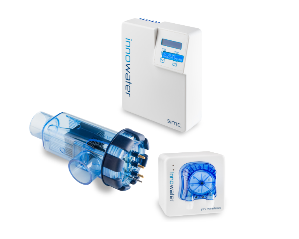 INNOWATER Salzwasserelektrolyse SMC-20 pHw bis 90m³