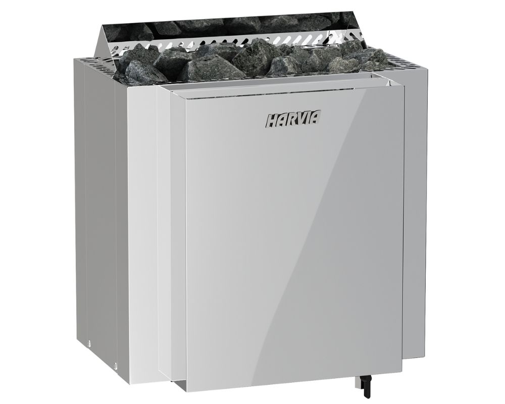 Harvia QUBIC COMBI Steel Saunaofen mit Verdampfer ohne Steuerung