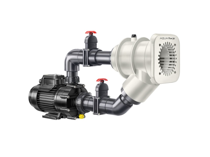Aqua Technix Aqua Flow Jet 1,2 kW/230V, mit Luftregulierung