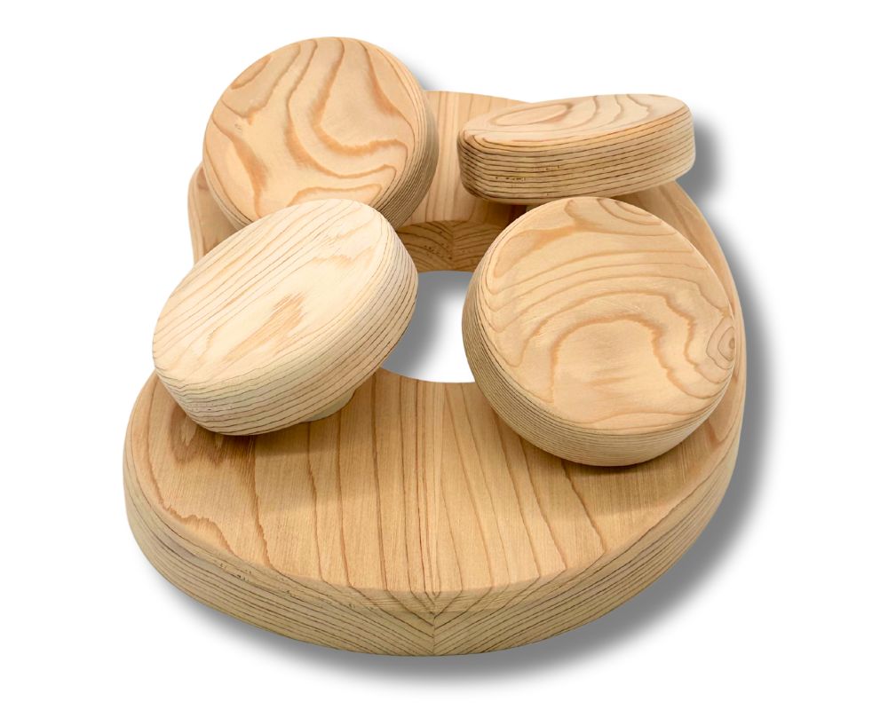 Sauna Nackenkissen Aus Holz - Ergonomische Kopfstütze Für Wellness & Entspannung