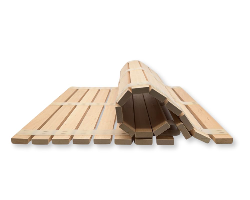 Blumenberg Fußmatte / Rollrost aus Rot-Erle 100 x 60 cm