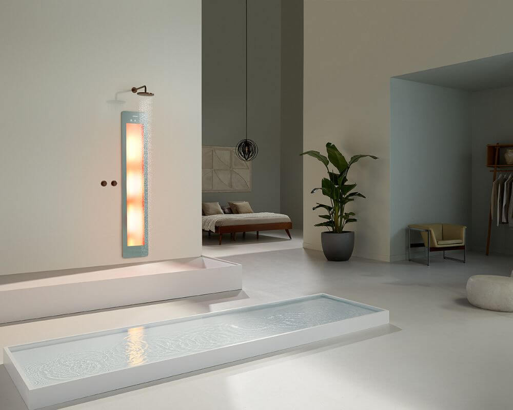 SUNSHOWER Round Infrarot optional mit UV-Licht