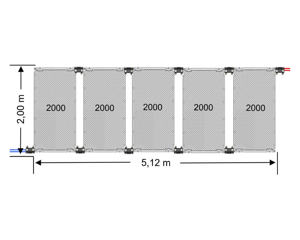 OKU Max Solarabsorber Komplettset