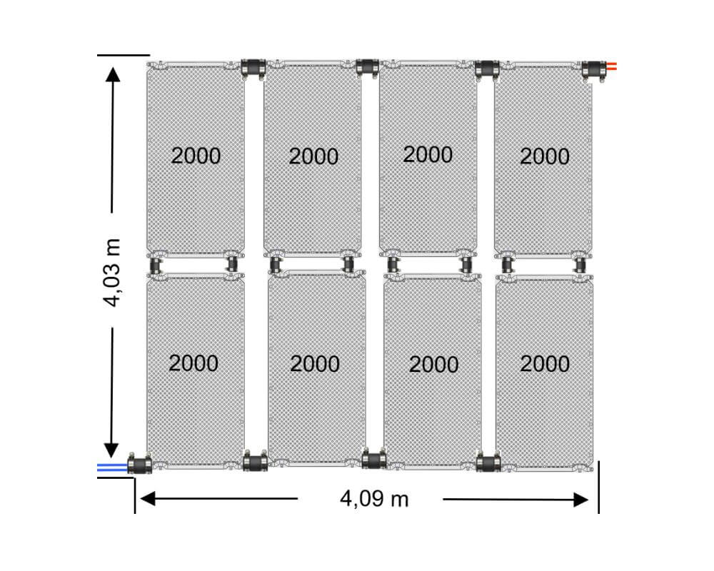 OKU Max Solarabsorber Komplettset