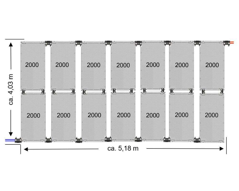 OKU Max Solarabsorber Komplettset