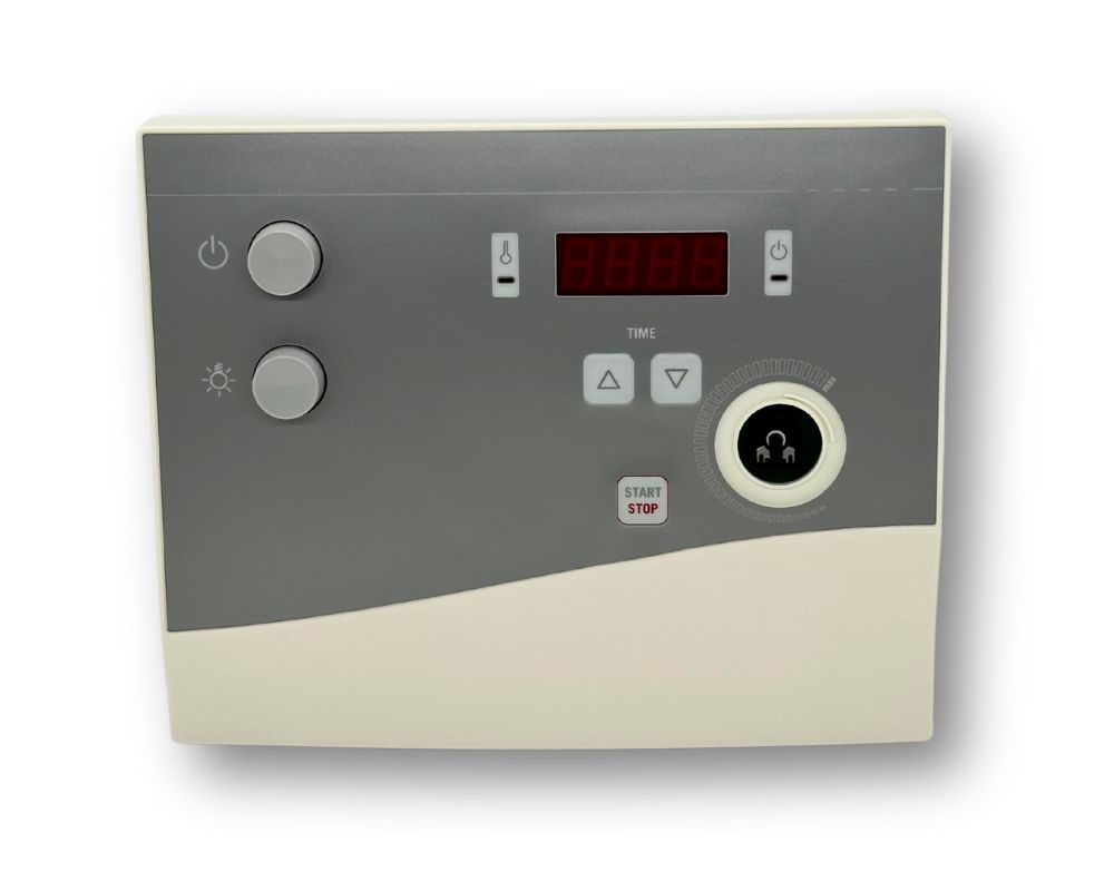 Harvia K4 NEXT Saunasteuerung mit digitaler Temperaturanzeige