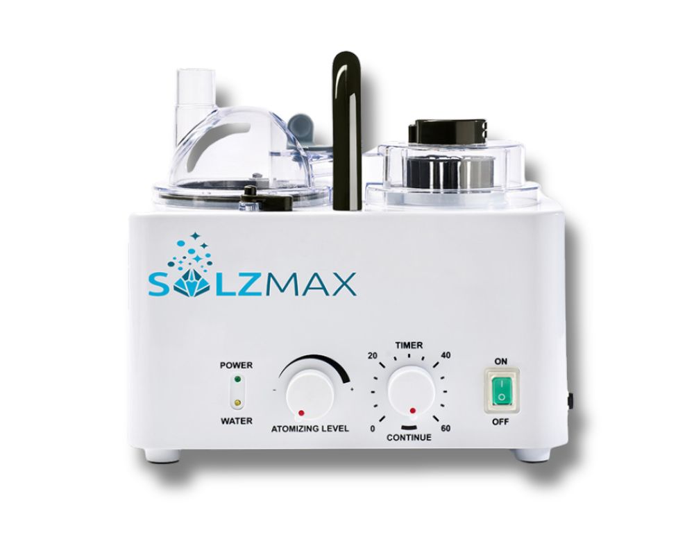 SalzMax Solevernebler für Sauna, Dampfbad & Infrarot | Salzluft wie am Meer durch Sole Vernebler | Solegenerator Salz Max von Kaiser Wellness