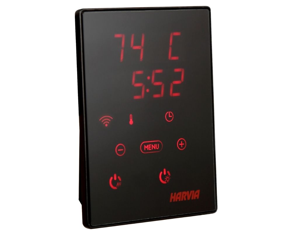 Harvia XENIO Classic 110 Saunasteuerung mit WiFi | Sauna Steuerung CX110 für finnische Sauna mit Ofenfühler