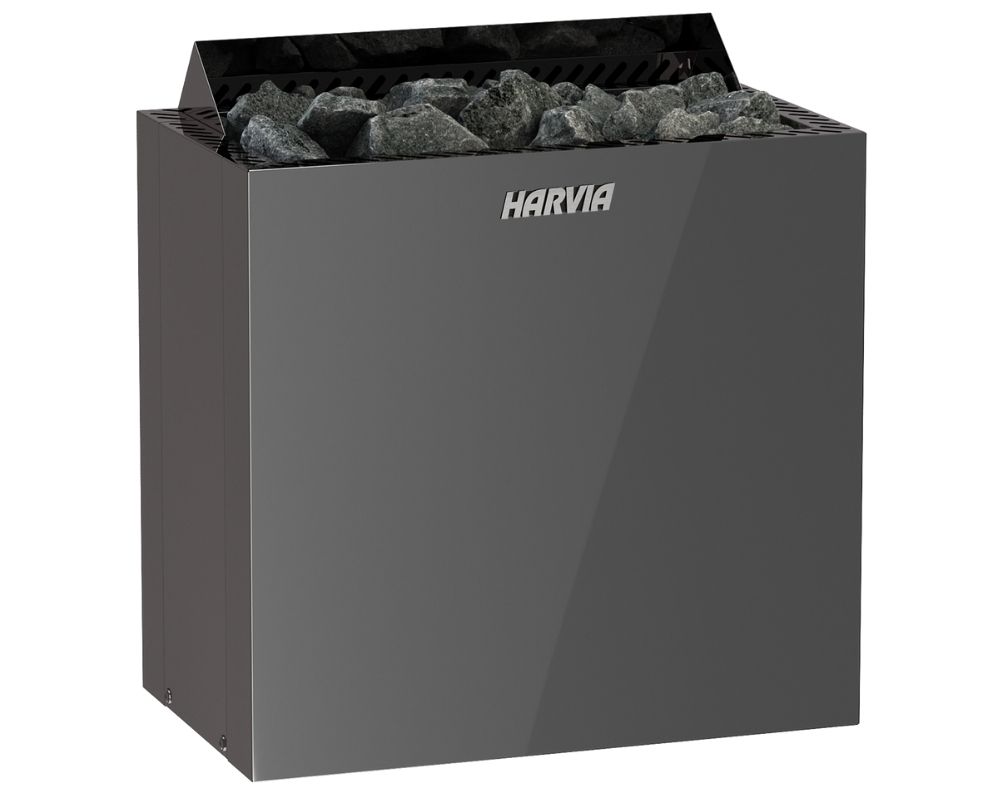 Harvia QUBIC BlackSteel Saunaofen ohne Steuerung
