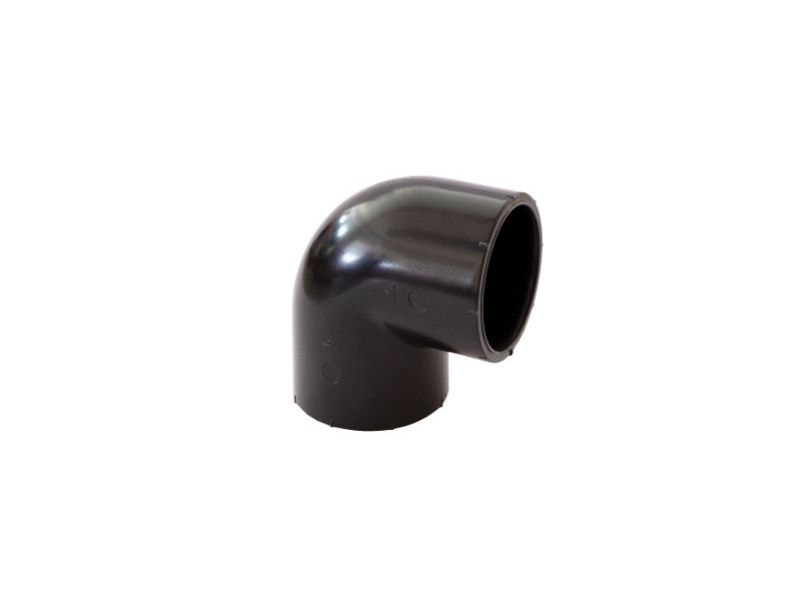 OKU Obermaier Winkel 90°, Ø 50 mm, schwarz 51001627