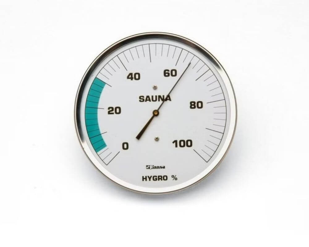 Sauna-Hygrometer mit 130 mm Skala