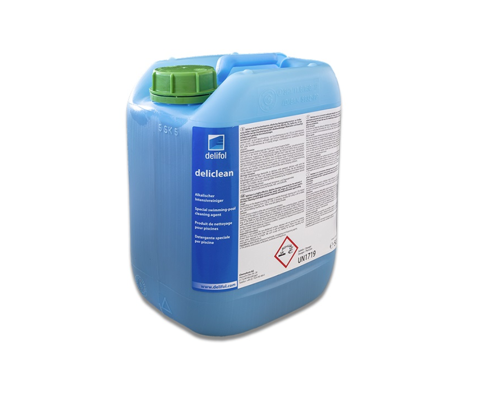 Deliclean alkalischer Schwimmbadreiniger 5 Liter Kanister