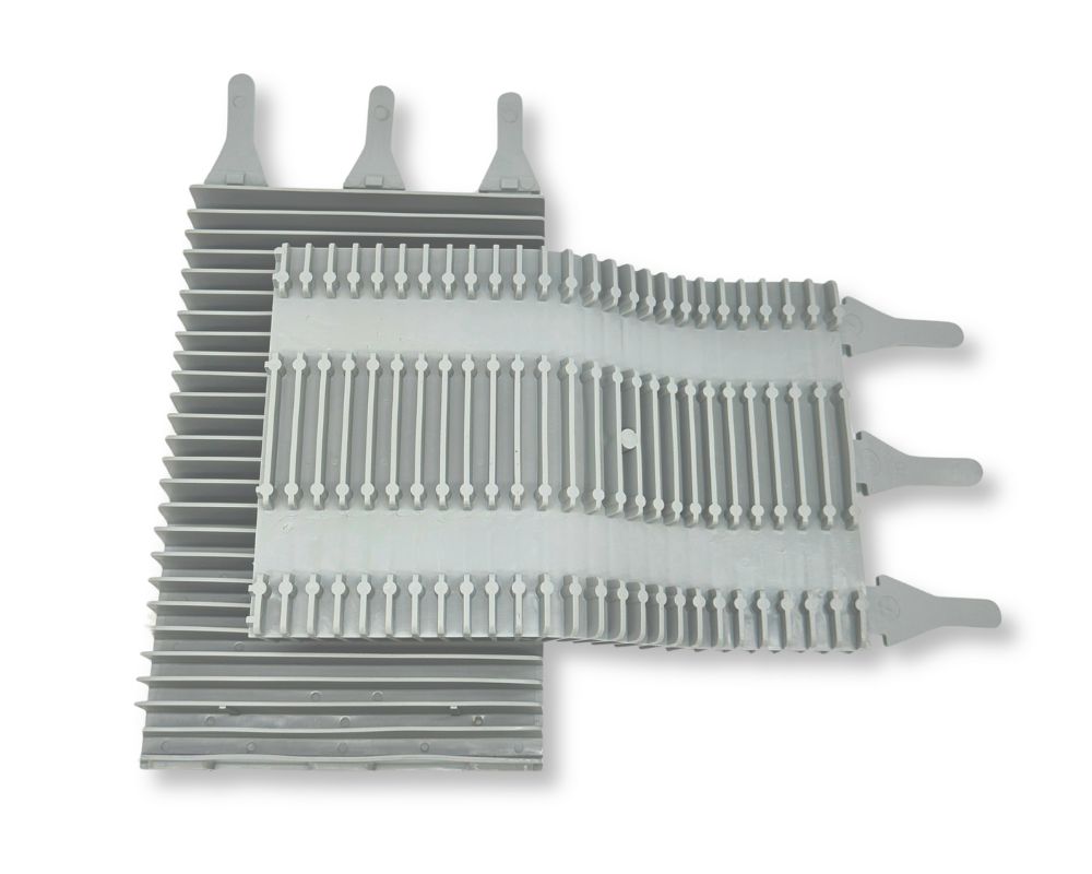 Vortex 4 Ersatzteil PVC Bürsten Contact + (2 Stk.) grau, Nr. 7