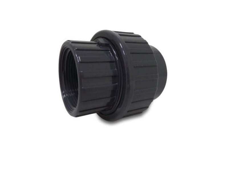 PVC Verschraubung 3/3 Verschraubung Klebemuffe x IG oder Klebemuffe x AG | Klebe-Fitting mit Innengewinde oder Außengewinde