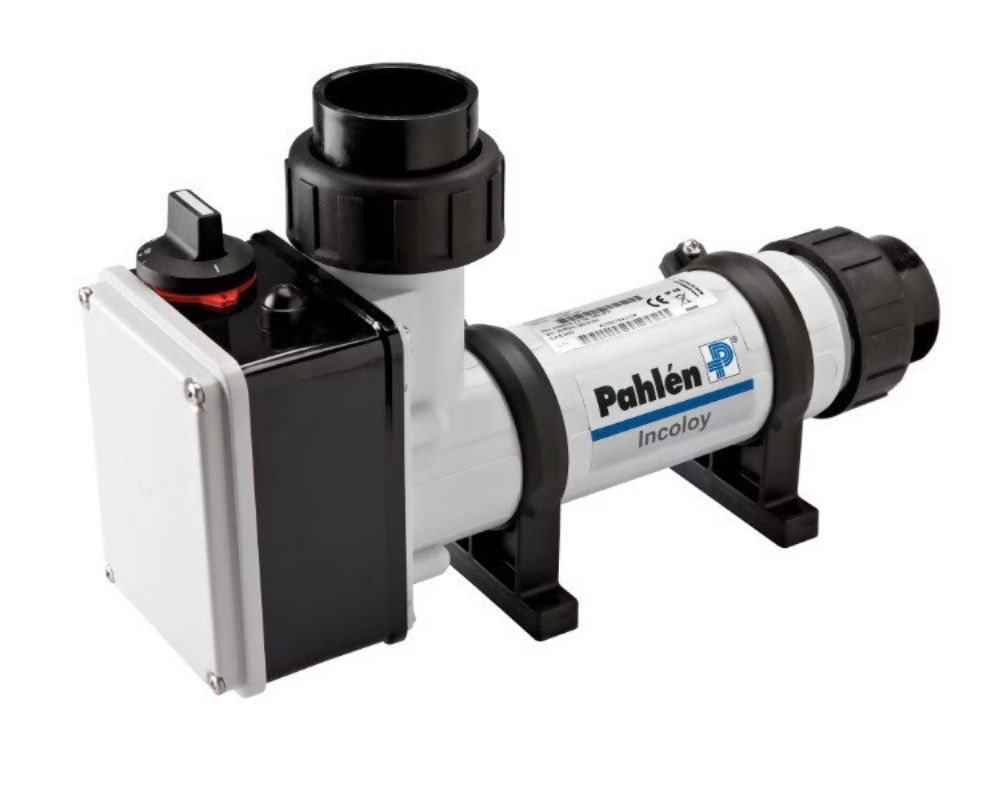 Pahlen Elektroheizer aus Kunststoff / Heizstab Incoloy 6 kW nicht digital