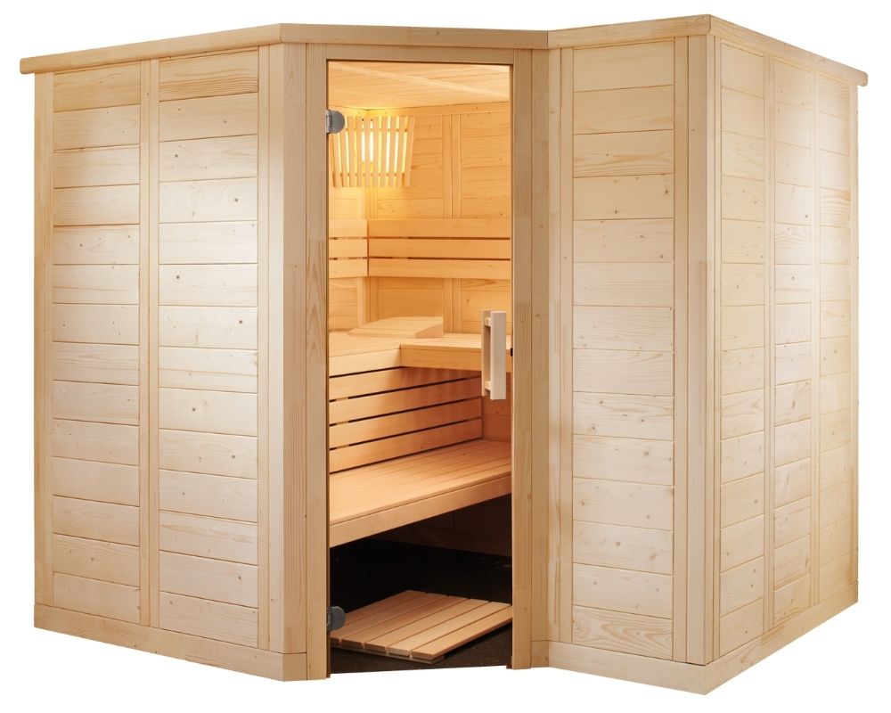 Harvia POLARIS LARGE Saunakabine aus massiver Fichte