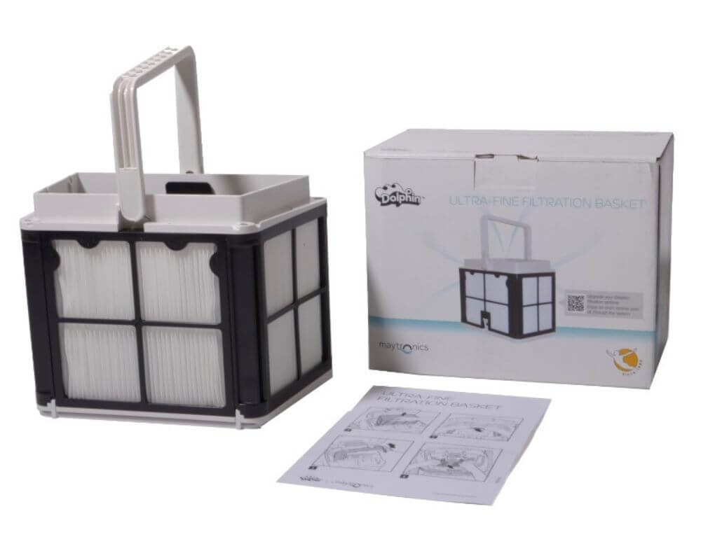 Ultrafeinfilter Korb für Dolphin E10 E20 und Dolphin LIBERTY | Filterbox Original Ersatzteil Maytronics 9991460-assy
