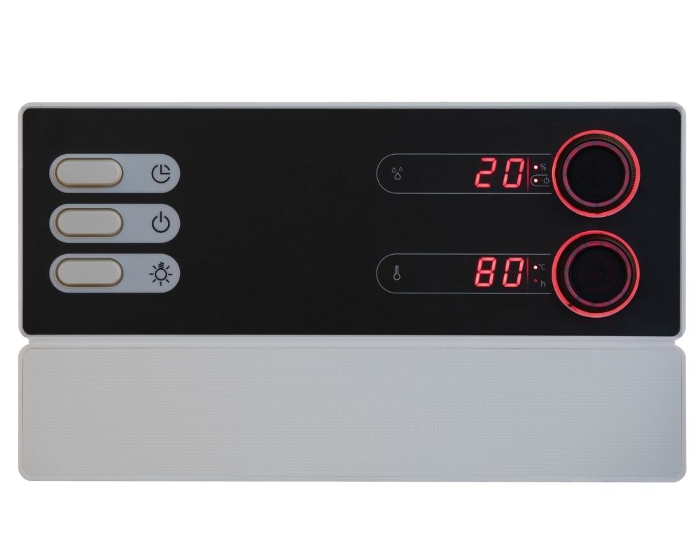 Harvia PRO B3 Saunasteuerung | Sauna Steuerung für Combi Öfen | mit Lichtanschluss und Ofenfühler