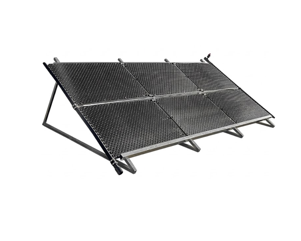 OKU Aufständerung für OKU-Absorber Typ 1000 / 1001 übereinander längs montiert