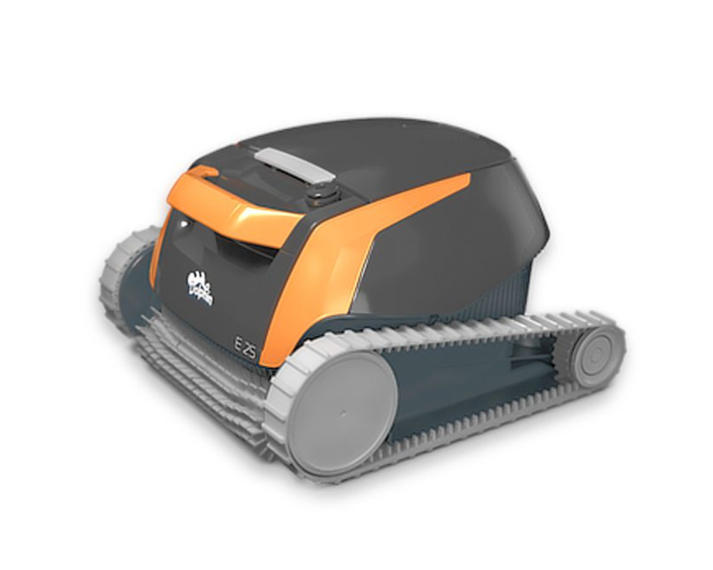 Maytronics Dolphin E25 Poolroboter vollautomatisch | für Boden- und Wandreinigung des Pools | für Becken 10 x 5 Meter | Zyklus: 2 h | mit Weekly Timer